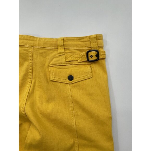 Guess Men’s Places+Faces Cargo Jeans Relaxed Fit Comfort Stretch Yellow Size 30 - Picture 12 of 12
